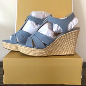 Michael Kors Linen Wedges